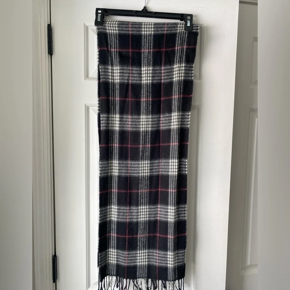 Plaid Soft Winter Scarf